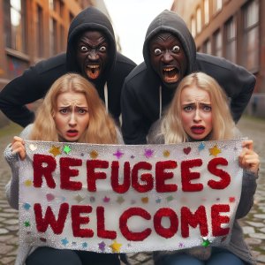 “Refugees Welcome”