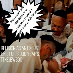 Jews Suck Baby Penis