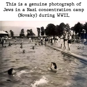 Beautiful Swimming Pool at Auschwitz